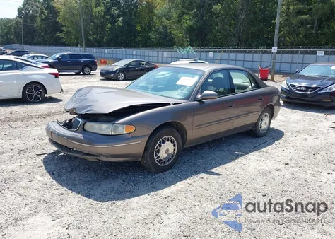 2003 Buick Century Custom из США, поврежденный, VIN 2G4WS52J731167063